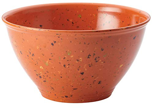 Rachael Ray Tools Garbage Bowl with Non-Slip Rubber Base, Orange