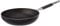 Pentole Agnelli ALSC111BSSPIC28 Alblack Padella, in Alluminio, Spessore 3 mm, Fondo Induzione da 8 mm, con Manico Tubolare in Acciaio Inossidabile ”Cool”, 28 cm, Nero