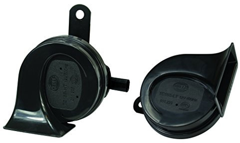Hella 012010881 BX Hupenhorn-Set (BMW), 12 V, Schwarz
