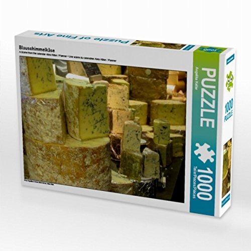 CALVENDO Puzzle Blauschimmelkäse 1000 Teile Puzzle quer | 1000 Teile Lege-Größe 64 x 48 cm Foto-Puzzle für glückliche Stunden