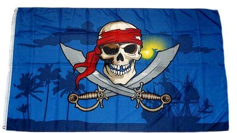 Fahne/Flagge Pirat Fluch der Meere NEU 90 x 150 cm