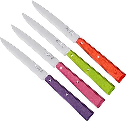 Opinel Set of 4 Table Knives No.125 Bon Appetit Pop