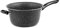 Home Paiolo Antiaderente con Manico, Pietra, Nero/Argento, 20 cm