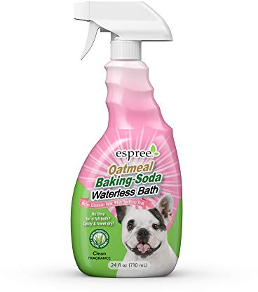 Espree Kräuter Haferflocken-Backpulver Bad für Hund und Katze, 680 ml