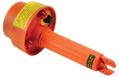 Klein Tools HVNCVT-2 Broad Range, Non-Contact Voltage Tester, for Overhead Conductors-Cable Faults, 7 Sensitivity Ranges, Audible and Visual Signals, Water Resistant
