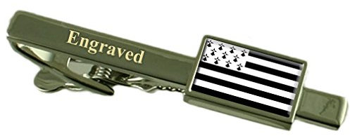 Drapeau Bretagne Cravate personnalisée gravée