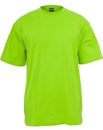 Urban Classics Herren T-Shirt Tall Tee, Farbe limegreen, Größe 4XL ,Talle Tee