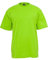 URBAN CLASSICS Men's Basic Crew Neck Tall Tee, Oversized Short Sleeves T-Shirt with Dropped Shoulders, 100% Jersey Cotton, in limegreen, 4XL