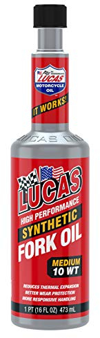 Lucas Oil 10772 Synthetic Fork Oil 10wt-473ml