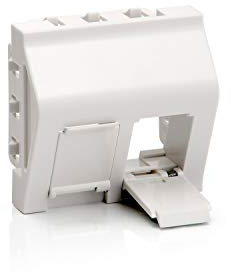 Equip French Modular Faceplate – Angled Insert – Outlet boxes