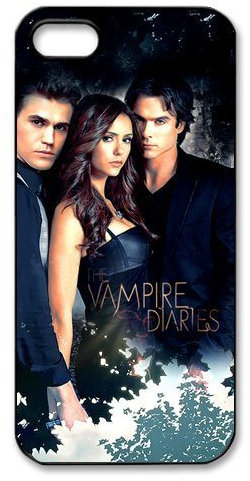 The Vampire Diaries Poster Iphone 5 5S Hard Cover Case American TV Series