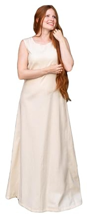 Burgschneider - Unterkleid Aveline Natur (M, unisex, Fine Cotton) Historisch - High Medieval