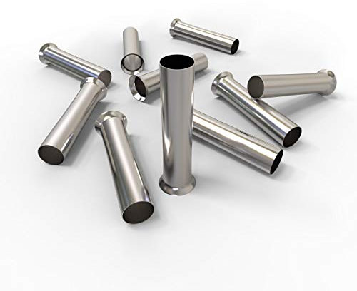 AUPROTEC Aderendhülsen von 0,5-50 mm² unisoliert 10-1000 Stück Auswahl: (500 Stück, 0.5 mm²)