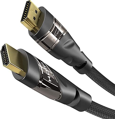 KabelDirekt – 4K HDMI Kabel – 3m (High Speed HDMI mit Ethernet, 4K Ultra HD, 3D, Full HD, 1080p, HDR, ARC, PS4/PS5, Xbox, HDTV) – PRO Series