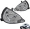 Scheinwerfer rechts+links mit Blinker weiss 22070102s