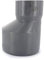 First Plast - Raccord PVC Évacuation - Réduction Excentrée Mâle Femelle 100/63