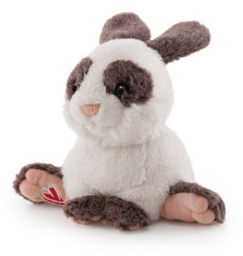 Trudi 16 cm Kaninchen Plüsch (weiß/braun)