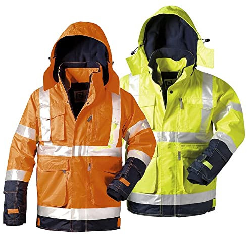 Warnschutzjacke Benjamin,Gr.XL,gelb-blau