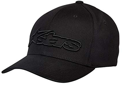 Alpinestars Herren Blaze Flexfit Hat Caps, Schwarz Schwarz, L-XL EU