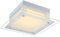 LED Deckenleuchte 1-flammig Quadro I Gr??e: 10,3 cm H x 45 cm W x 45 cm T, Leuchtmittel: 1 x LED 20,5 W 60,8 V 2970 Lm 3000 K