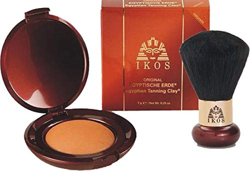 Ikos Egyptische Erde-mediteran (13g) + Kosmetikpinsel