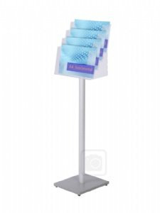 jansendisplay MB4C330 Prospektständer 4X A4 quer