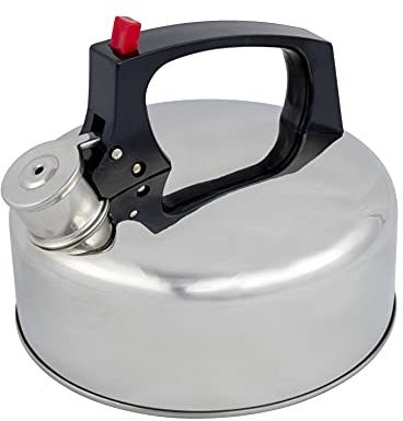 Bo-Camp Cuisine BC Flötenkessel, Edelstahl, 1,8 l, silberfarben