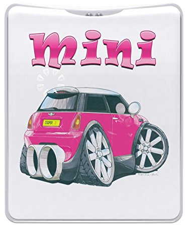 Maranda-Ti MT163 Mi Torch Pink Mini Cooper Car Handy Handbag Purse Flashlight, Plastic, Multi-Colour