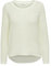 ONLY Damen Onlgeena Xo L/S KNT Noos Pullover,Weiß (Cloud Dancer),38 (Herstellergröße: M)