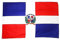 AZ FLAG - Bandera República Dominicana - 150x90 cm - Bandera Dominicana 100% Poliéster ligero Con Ojales de Metal integrados - 80g