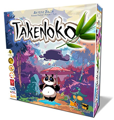 Asmodee Takenoko - Italiano: Brettspiel für 2-4 Spieler ab 8 Jahren, Strategie-Garten-Spiel, Italiano