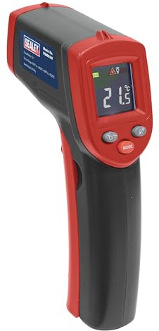 Sealey Vs900 Infrared Laser Digital Thermometer 12:1