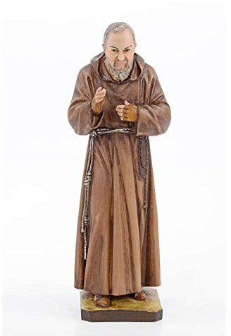 Holyart Statuen aus Resin und PVC: Pater Pio 30cm Harz, Landi