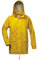 Norway PU Regen-Jacke mit Kapuze - gelb - Größe: 3XL