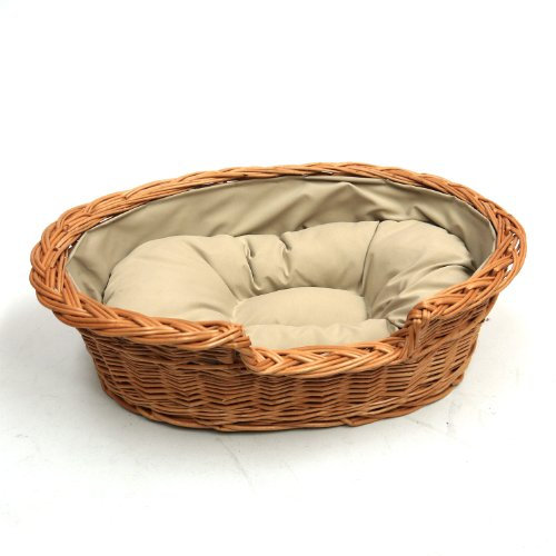 Prestige Wicker Cat Dog Bed Basket