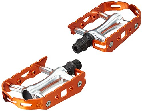 XLC Pedale MTB Ultralight, Silber/Orange, 2501812067