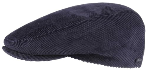 Lipodo Cordial Flatcap Schirmmütze Breitcord Uni einfarbig Made in Italy Damen und Herren Sommer Winter