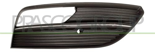 PRASCO AD3242125 GRIGLIA DESTRA PARAURTI NERA-CON SEDE FENDI-CON MODANATURA CROMATA