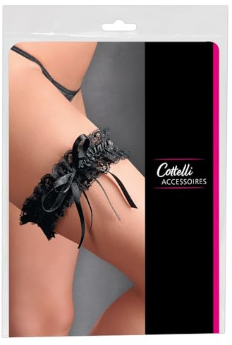 Cottelli Collection Strumpfband schwarz