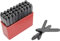Brüder Mannesmann Schlagbuchstabensatz, 3 mm | M 243-B-3