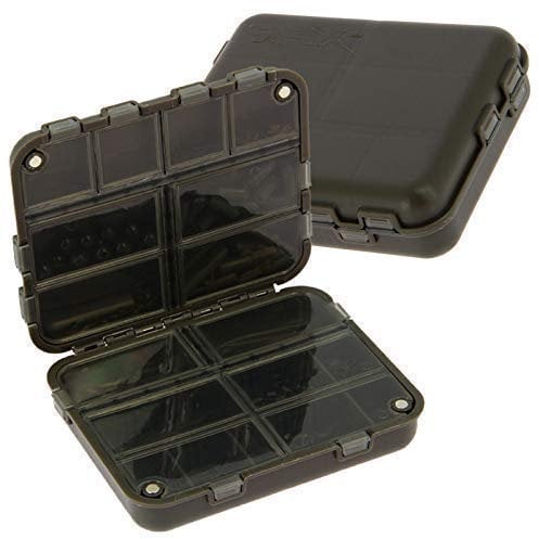 DNA NGT XPR Carp Coarse Fishing Terminal Tackle Bit Box Hard Case System with Dividers and Magnetic Latch Lid