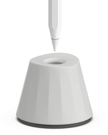 Uppercase Designs NimbleStand - Supporto verticale compatibile con Apple Pencil con/senza custodia o impugnatura (Grigio)
