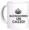 le herisson Tazza MUG Buongiorno un ca**o - REGALO SIMPATICA DIVERTENTE 449