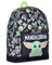 Star Wars The Mandalorian Baby Yoda Kinder-Rucksack, Schwarz / Grün, Schwarz , One size