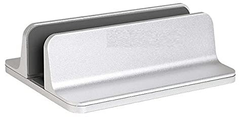 STARWAVE Vertical Laptop Stand for MacBook Air Pro 13 15 Desktop Aluminum Stand with Adjustable Dock Size for Surface Chromebook