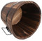 DOITOOL Pots De Fleurs en Bois À Ouverture Plate pour Balcon Jardin Et Décoration Intérieure