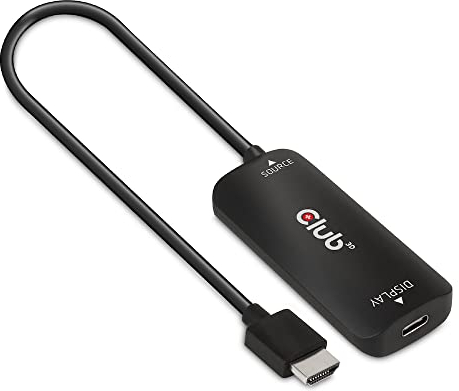CLUB3D CAC-1336 HDMI™+ Micro USB to USB Type-C 4K120Hz or 8K30Hz M/F Active Adapter