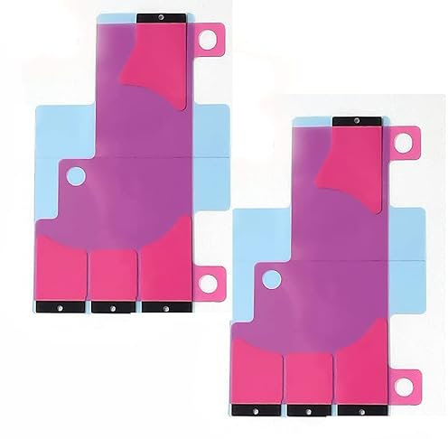 2St. Akku- Klebepad/Sticker für iPhone X. Klebestreifen für Akku (2 STÜCK)