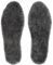 riemot Echte Lammfell Einlegesohlen für Herren Winter Warme Schaffell Einlegesohlen Weiche Kuschelige Flauschige Lamm Schuh Ersatz Einlegesohle für Schneestiefel,Hausschuhe,Grau EU44