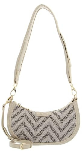 Valentino Damen Blizzard Baguette Tasche, Ecru/Multi